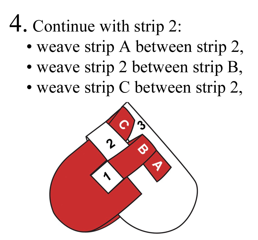 checkered hearts instructions