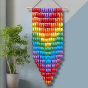 paper chain wall hanging